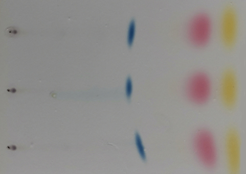 Thin layer chromatography silica gel plate